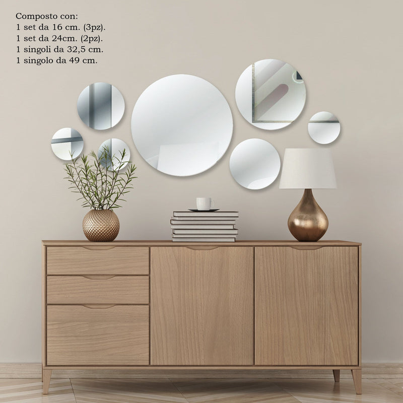 Mirror Filo Lucido Tondo - Kimy Design