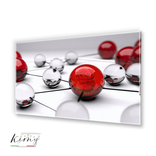 Red Balls Plexart - Kimy Design