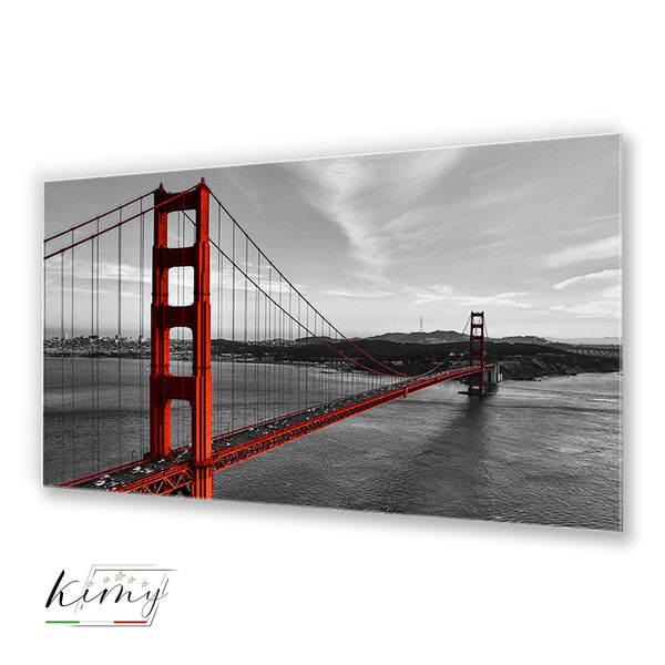 Golden Gate Black Glass - Kimy Design