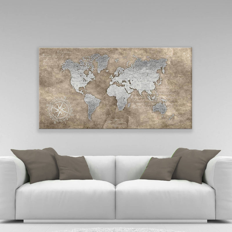 World Brown Silver - Kimy Design