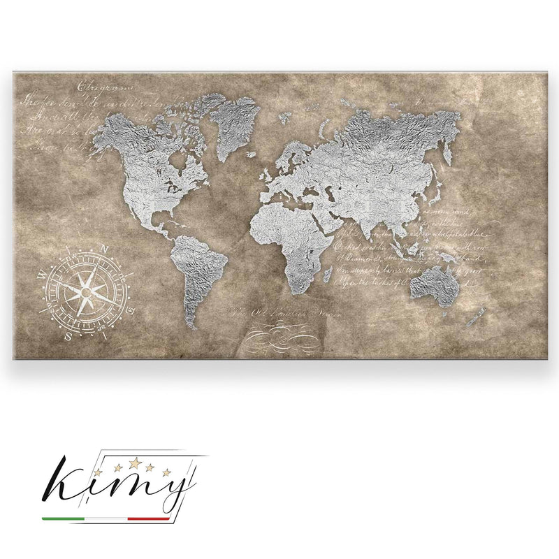 World Brown Silver - Kimy Design