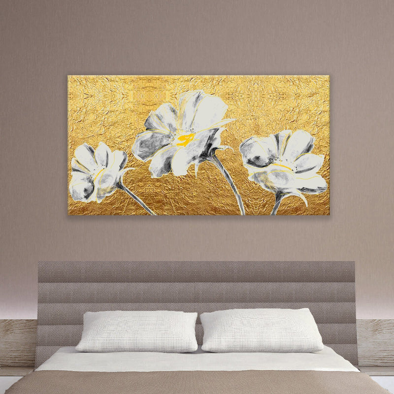 White Bloom Gold - Kimy Design