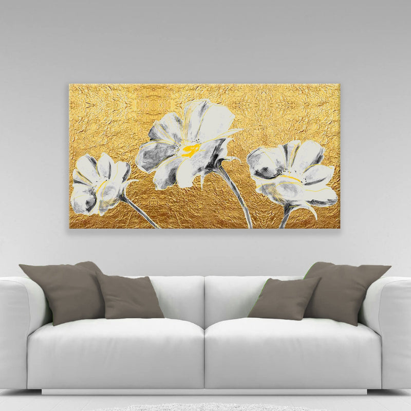 White Bloom Gold - Kimy Design