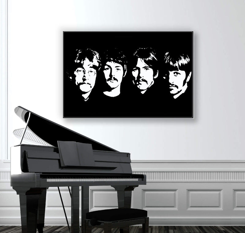 Beatles Black Plexart - Kimy Design