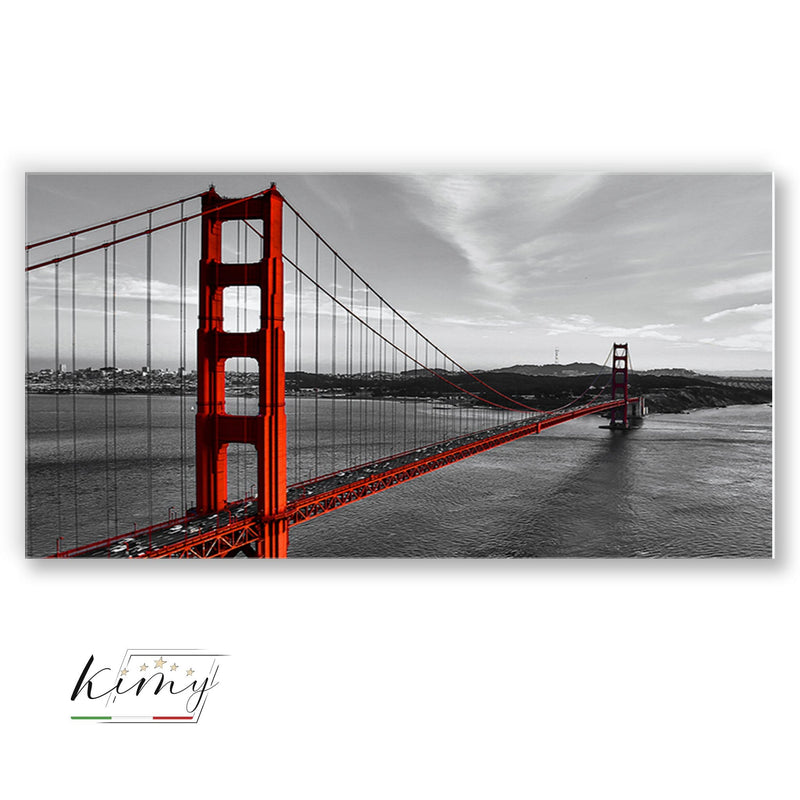 Golden Gate Black Plexart - Kimy Design