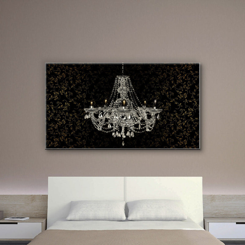 Lampadario Gold Glass - Kimy Design