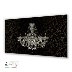 Lampadario Gold Glass - Kimy Design