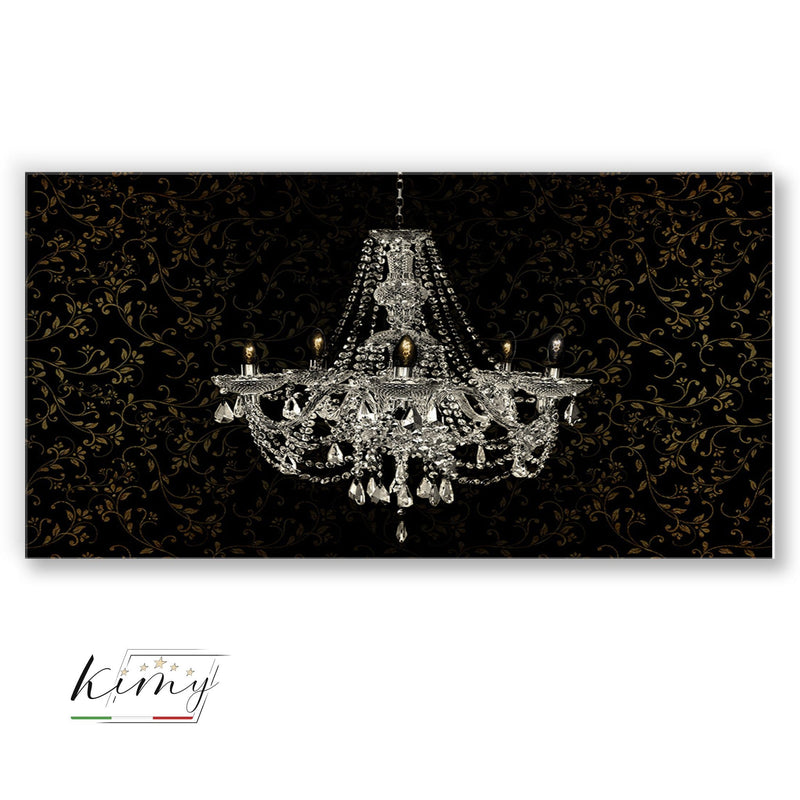 Lampadario Gold Glass - Kimy Design