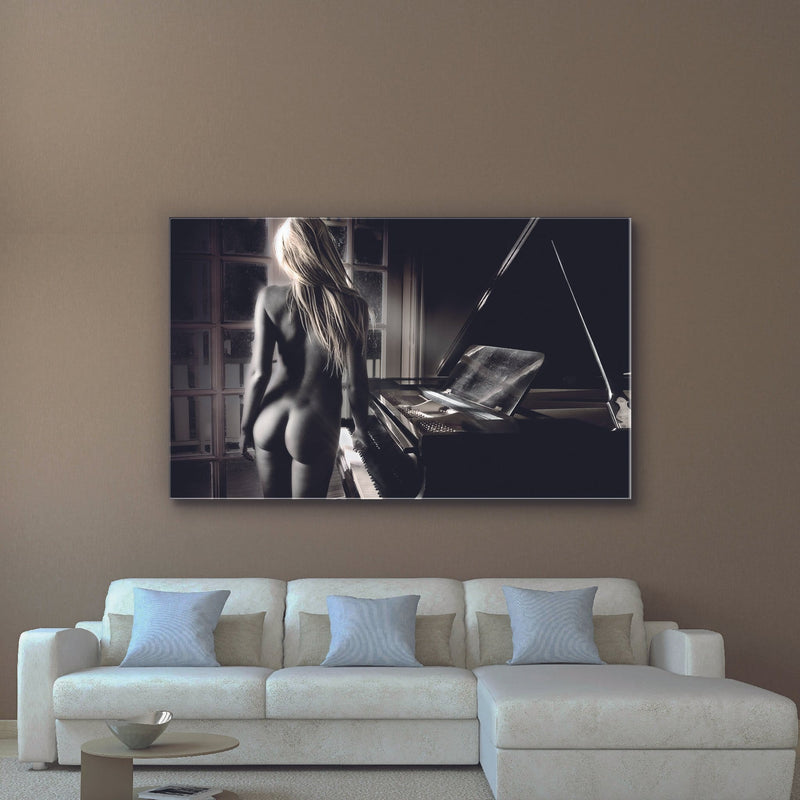 Pianist Woman Glass - Kimy Design