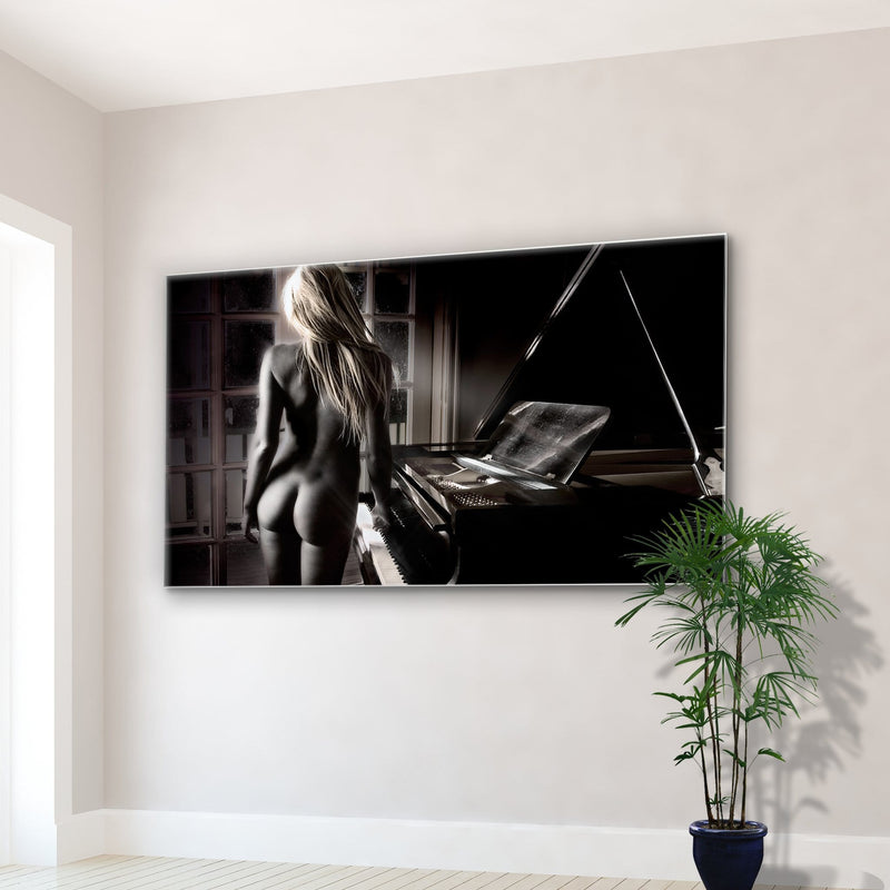 Pianist Woman Glass - Kimy Design