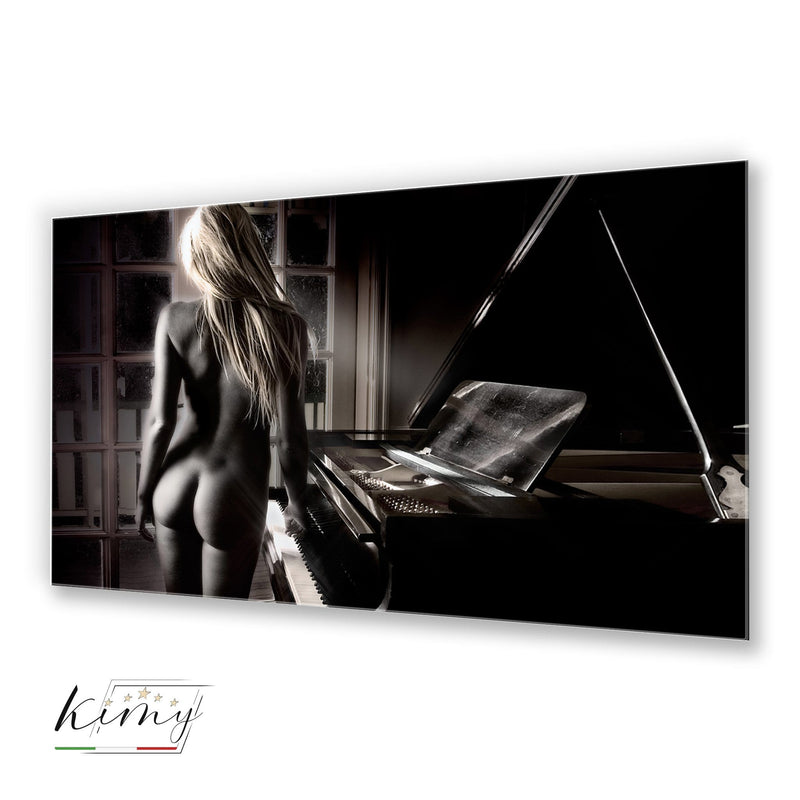 Pianist Woman Glass - Kimy Design