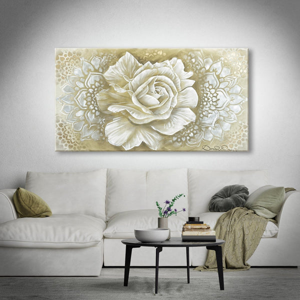 Rosa bianca - Kimy Design